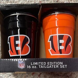Bengals 16oz tailgater set